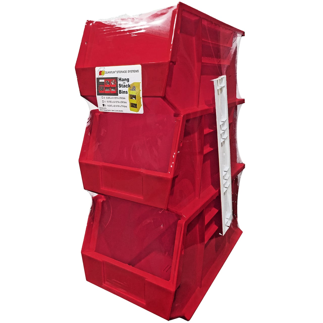 Quantum Storage Systems® ULTRA Stack & Hang 3 Bin Set